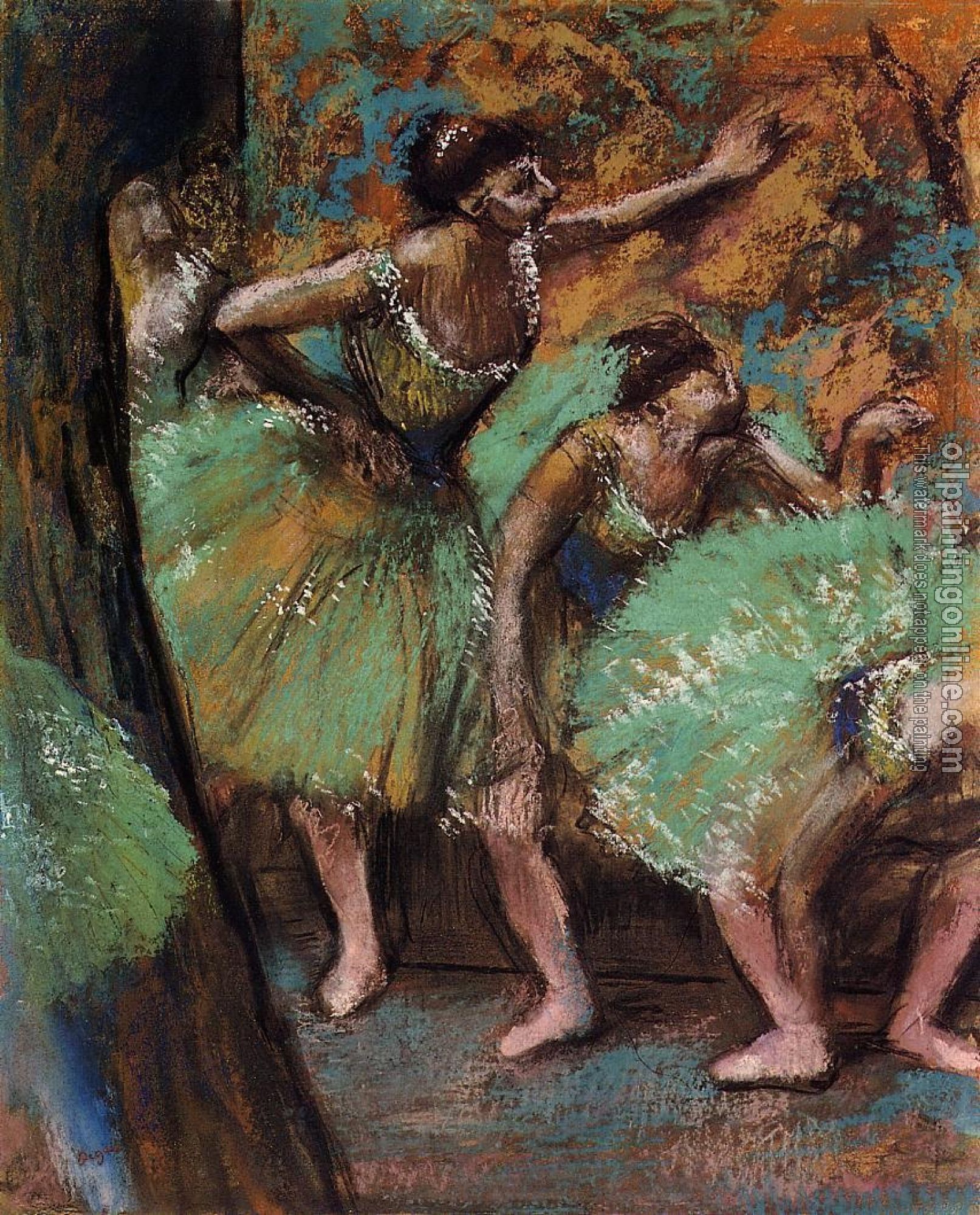 Degas, Edgar - Dancers